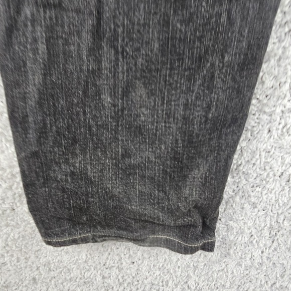 Calvin Klein Skinny Jeans Womens 14 Black Stretch Denim Distressed 38x29 - Picture 13 of 16